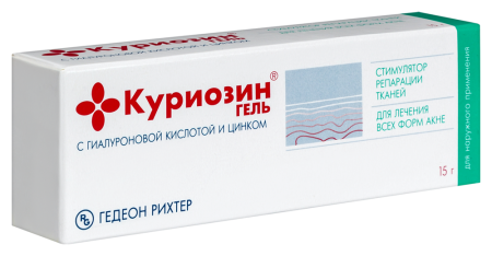 Куриозин гель д/нар. прим. 0.103% туба 15г