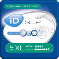 ID SLIP ПОДГУЗНИКИ Д/ВЗР XL/SUPER N14
