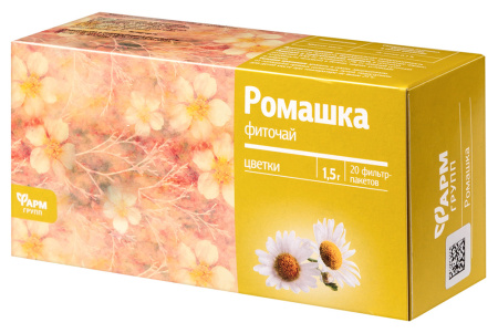 РОМАШКА ФИТОЧАЙ 1,5 N20 Ф/ПАК/ФАРМГРУПП