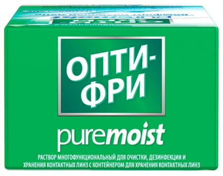 РАСТВОР ОПТИ-ФРИ ПЬЮР МОИСТ д/конт линз 120мл