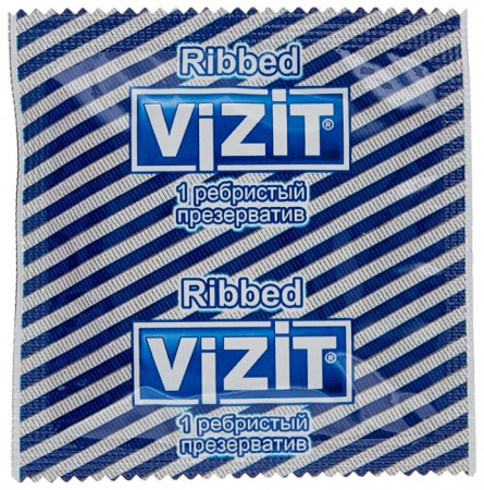ПРЕЗЕРВАТИВЫ ВИЗИТ OVERTURE Ribbed N3