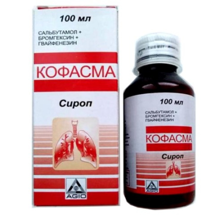 КОФАСМА 100МЛ СИРОП