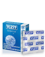 VIZIT HI-TECH ПРЕЗЕРВАТИВ SENSITIVE СВЕРХЧУВСТВИТЕЛЬНЫЕ N3