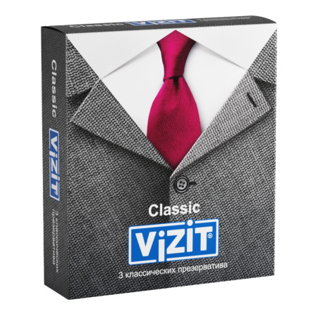 VIZIT ПРЕЗЕРВАТИВ CLASSIC КЛАССИЧЕСКИЕ N3