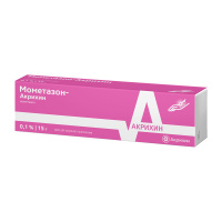 Мометазон-Акрихин крем 0,1% 15г N1