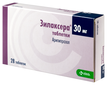 Зилаксера таб. 30мг N28