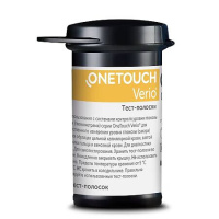 Тест-полоски д/опр. глюкозы One Touch Verio №100