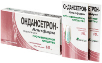 ОНДАНСЕТРОН-АЛЬТФАРМ 16 МГ N2 СУПП РЕКТ