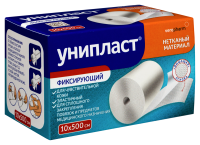 Пластырь Унипласт 10х500см (фиксирующий на нетканой сетчатой основе)