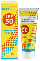 КЛИРВИН КРЕМ СОЛНЦЕЗАЩИТНЫЙ SPF 50 ДЛЯ ТЕЛА 60,0