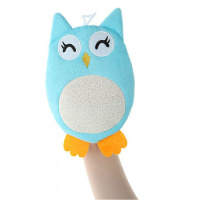 ROXY-KIDS МАХРОВАЯ МОЧАЛКА-РУКАВИЧКА BABY OWL 0+