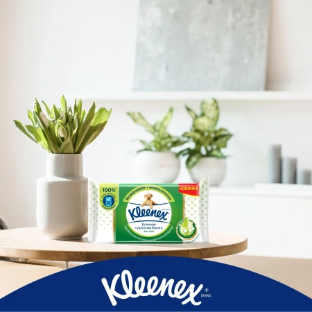 KLEENEX ВЛАЖНАЯ ТУАЛЕТНАЯ БУМАГА SKIN KIND N38