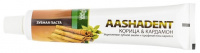 AASHA HERBALS ЗУБНАЯ ПАСТА КОРИЦА И КАРДАМОН AASHADENT 100,0