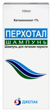ПЕРХОТАЛ 1% 100МЛ ШАМПУНЬ