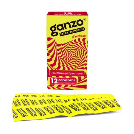 ПРЕЗЕРВАТИВЫ GANZO EXTASE N12