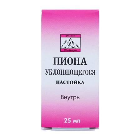 Пион уклоняющийся настойка 25мл