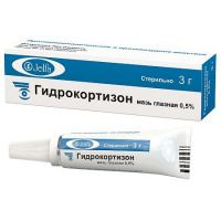 Гидрокортизон мазь гл. 5мг/г туба 3г