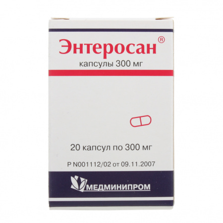 Энтеросан капс. 300мг N20