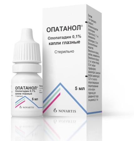 ОПАТАНОЛ 0,1% 5МЛ ГЛ КАПЛИ ФЛАК/КАП