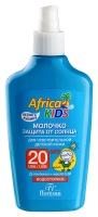 FLORESAN AFRICA KIDS МОЛОЧКО ЗАЩИТА ОТ СОЛНЦА SPF 20 200МЛ