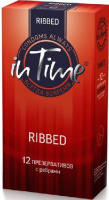 IN TIME ПРЕЗЕРВАТИВЫ ИЗ НАТУРАЛЬНОГО ЛАТЕКСА RIBBED N12