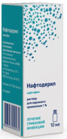 Нафтодерил р-р д/нар. пр. 1% 10мл фл. №1