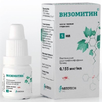 Визомитин капли гл. 0.155мкг/мл фл. 5мл