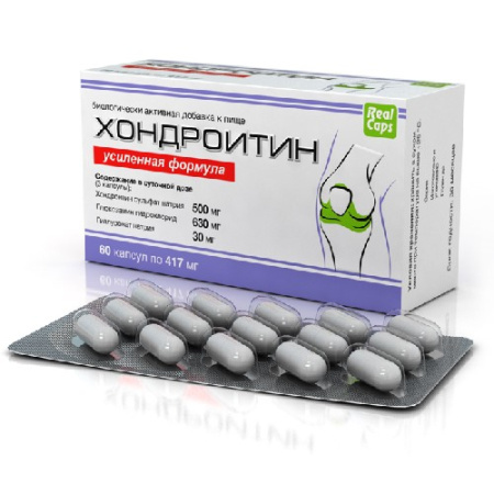 ХОНДРОИТИН УСИЛЕННАЯ ФОРМУЛА 0,417 N60 КАПС/РЕАЛКАПС/