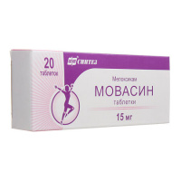 Мовасин таб. 15мг N20