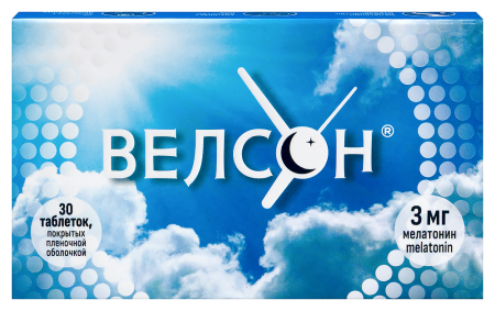 Велсон табл п/о плен 3 мг х30 ^