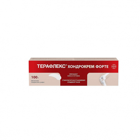 ТЕРАФЛЕКС ХОНДРОКРЕМ ФОРТЕ 10 МГ/Г + 5 МГ/Г 100,0 КРЕМ Д/НАРУЖ ПРИМ