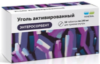 Уголь активированный Реневал таб. 250мг N50