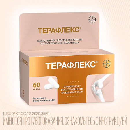 Терафлекс капс. 500мг+400мг N60