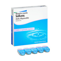 BAUSCH+ LOMB SOFLENS DAILY DISPOSABLE ОДНОДНЕВНЫЕ КОНТАКТНЫЕ ЛИНЗЫ /-1,25/ N90