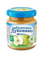 БАБУШКИНО ЛУКОШКО ПЮРЕ ЯБЛОКО ДЛЯ ДЕТСКОГО ПИТАНИЯ 100,0