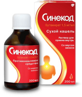 Синекод р-р д/внут прим (ваниль) 1,5 мг/мл фл 200 мл х1