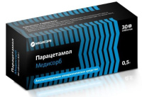 Парацетамол Медисорб таб. 500мг N30