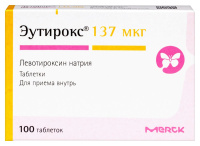 ЭУТИРОКС 137МКГ N100 ТАБЛ