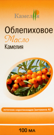 КАМЕЛИЯ МАСЛО ОБЛЕПИХОВОЕ 100МЛ ФЛАК