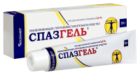 Спазгель гель д/нар. прим. 2.5% туба 50г