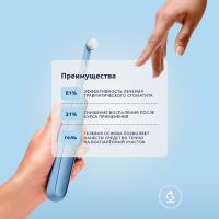 Асепта гель для десен с прополисом 10г туба