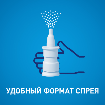 Тизин Пантенол спрей наз. 0.05мг+5 мг/доза 10 мл