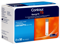 ТЕСТ-ПОЛОСКИ КОНТУР ТС N50X2