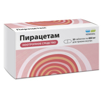 Пирацетам Реневал таб. п.п.о. 800мг N30