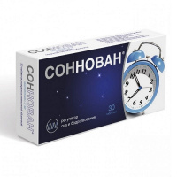 Соннован табл п/о плен 3 мг х30 ^