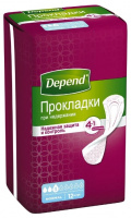 Прокладки урологич Депенд д/женщин нормал N12