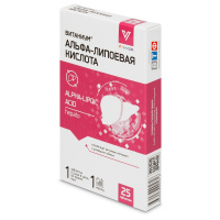 АЛЬФА-ЛИПОЕВАЯ КИСЛОТА ВИТАНИУМ N25 ТАБЛ МАССОЙ 360МГ