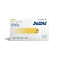 ПЕРЧАТКИ СМОТРОВЫЕ ARCHDALE DEMAX ЛАТЕКСНЫЕ НЕСТЕРИЛЬНЫЕ НЕОПУДРЕННЫЕ ТЕКСТУРИРОВАННЫЕ M N50 ПАР