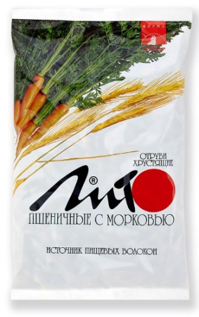 ОТРУБИ ПШЕНИЧНЫЕ ХРУСТЯЩИЕ КАЛЬЦИЙ/МОРКОВЬ 200,0