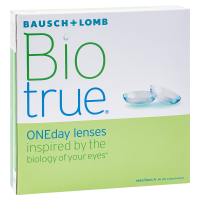 BAUSCH&LOMB BIOTRUE ONEDAY ОДНОДНЕВНЫЕ КОНТАКТНЫЕ ЛИНЗЫ /-3,75/ N90